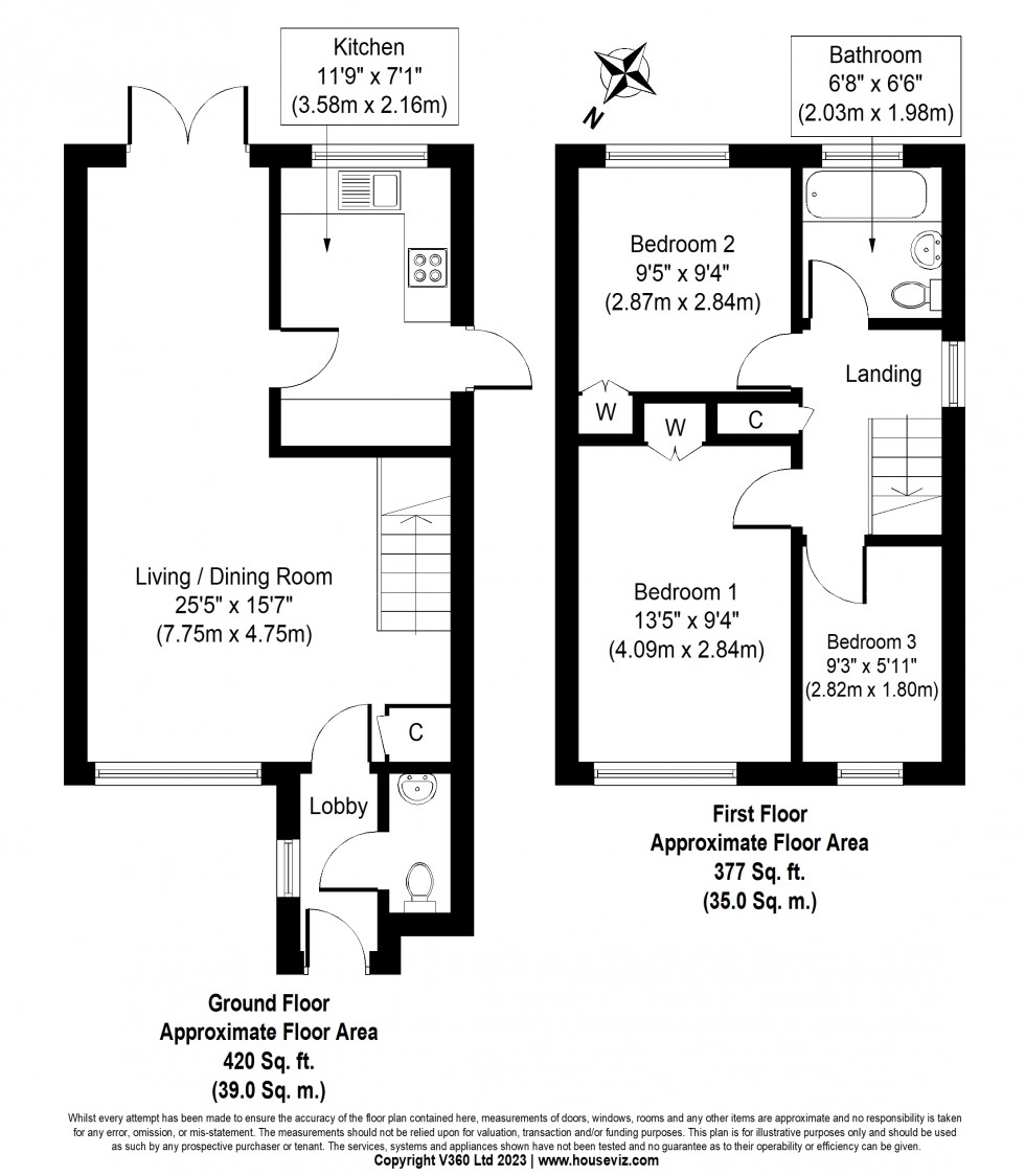 Floorplan for Eton Court, Staines-upon-Thames, Surrey