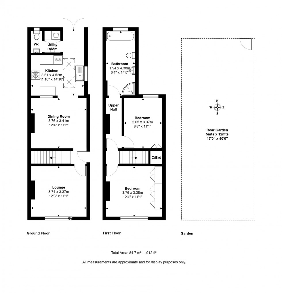 Floorplan for Leacroft, Staines-upon-Thames, Surrey