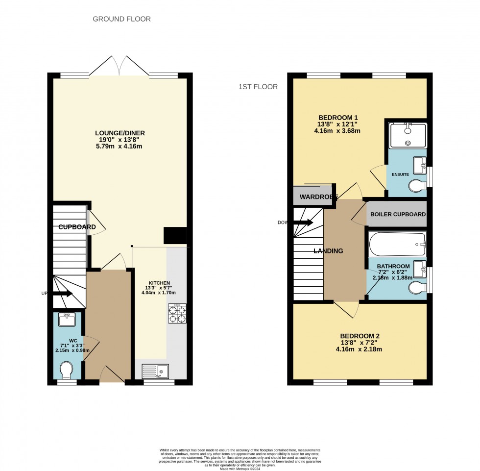 Floorplan for Feltham Hill Road, Ashford, Surrey