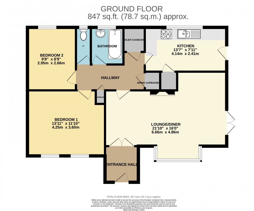 Floorplan for Commercial Road, Staines-upon-Thames, Surrey