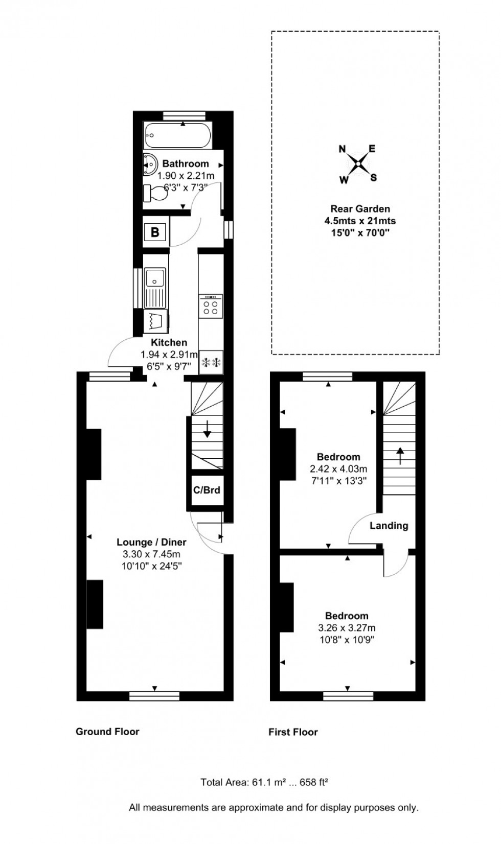 Floorplan for Surrey, STAINES-UPON-THAMES