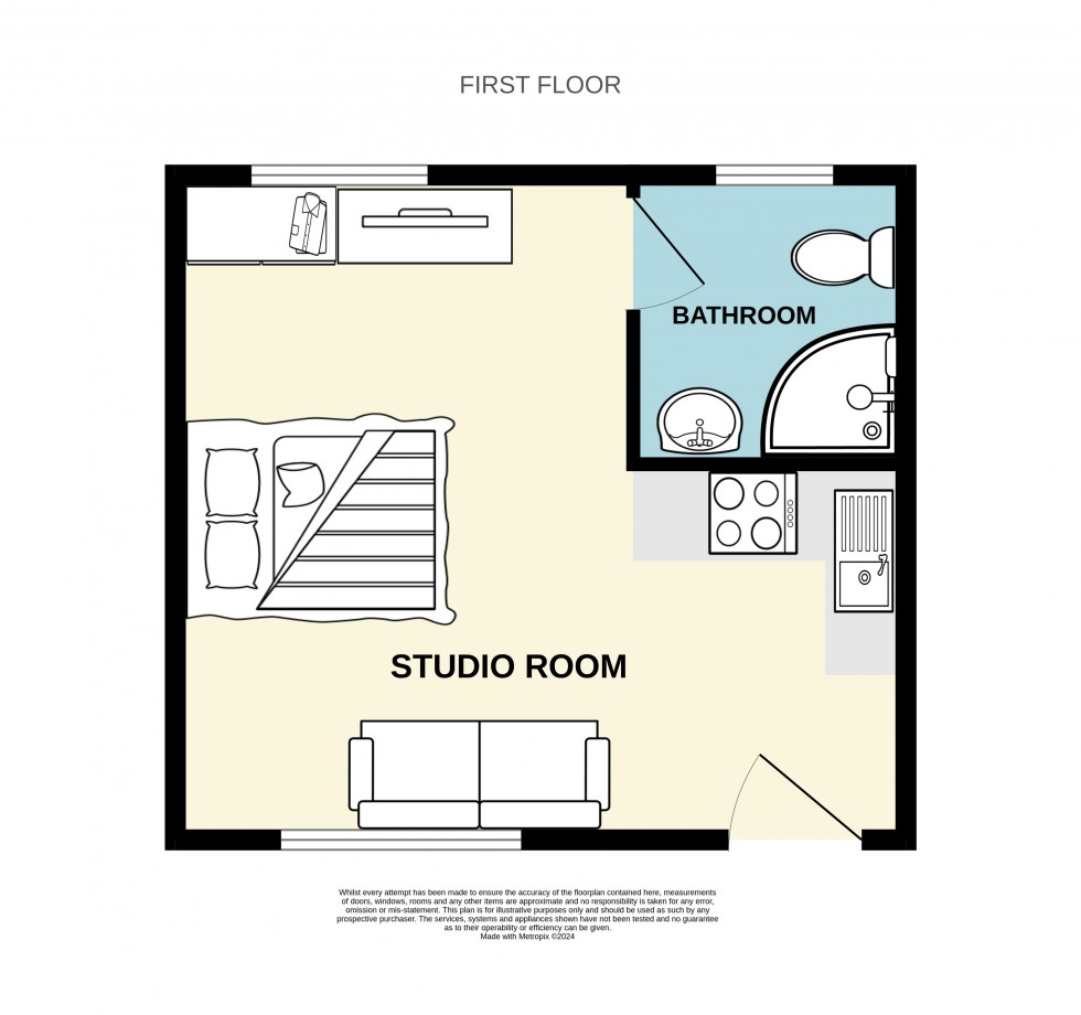 Floorplan for Clockhouse Lane, Ashford, Surrey