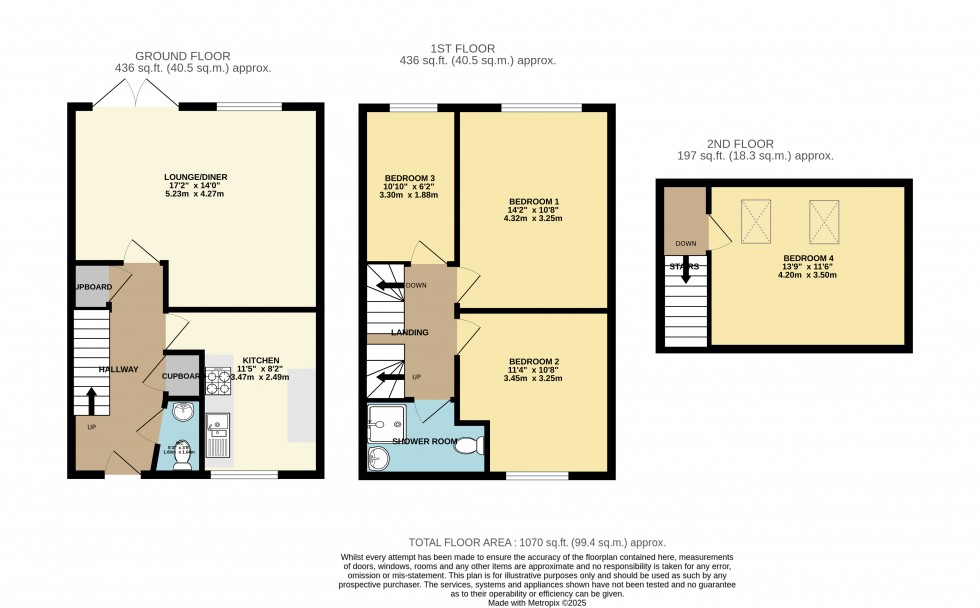 Floorplan for Normanhurst, Ashford, Surrey