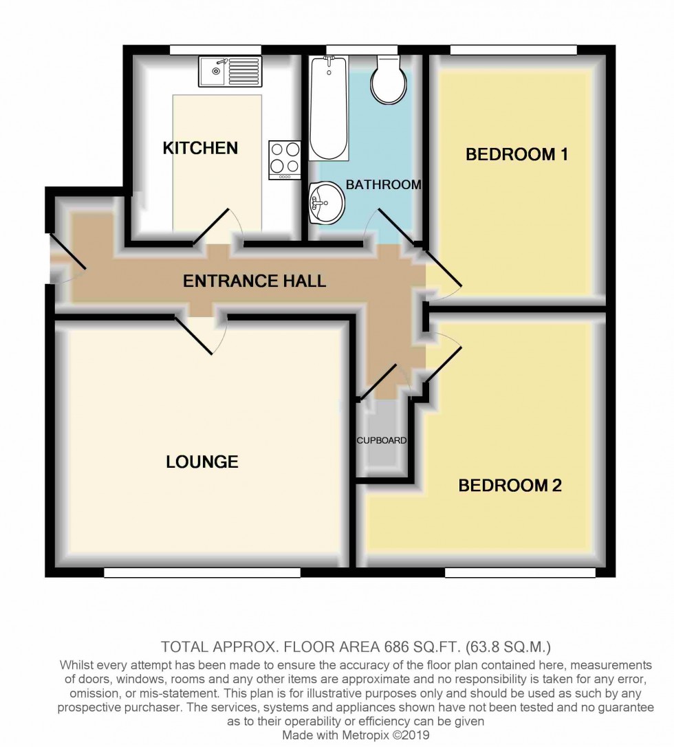 Floorplan for Hadrian Way, Staines-upon-Thames, Surrey