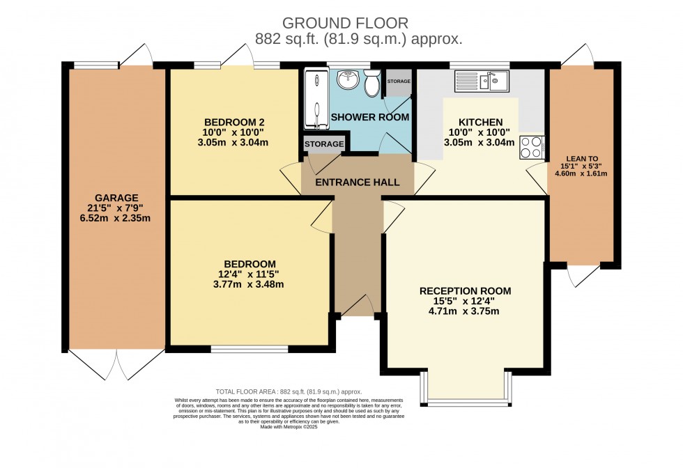 Floorplan for Mornington Road, Ashford, Surrey