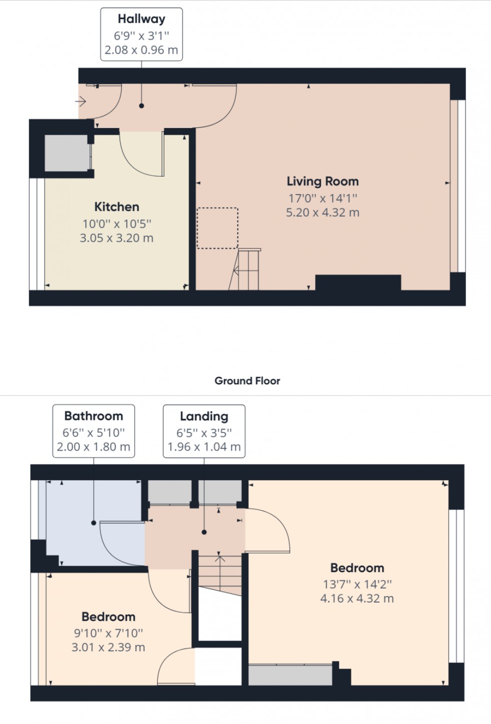 Floorplan for Laleham Road, Staines-upon-Thames