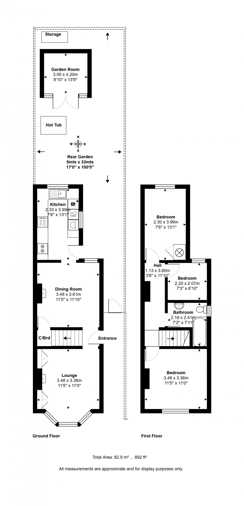 Floorplan for Wendover Road, Staines-upon-Thames, Surrey