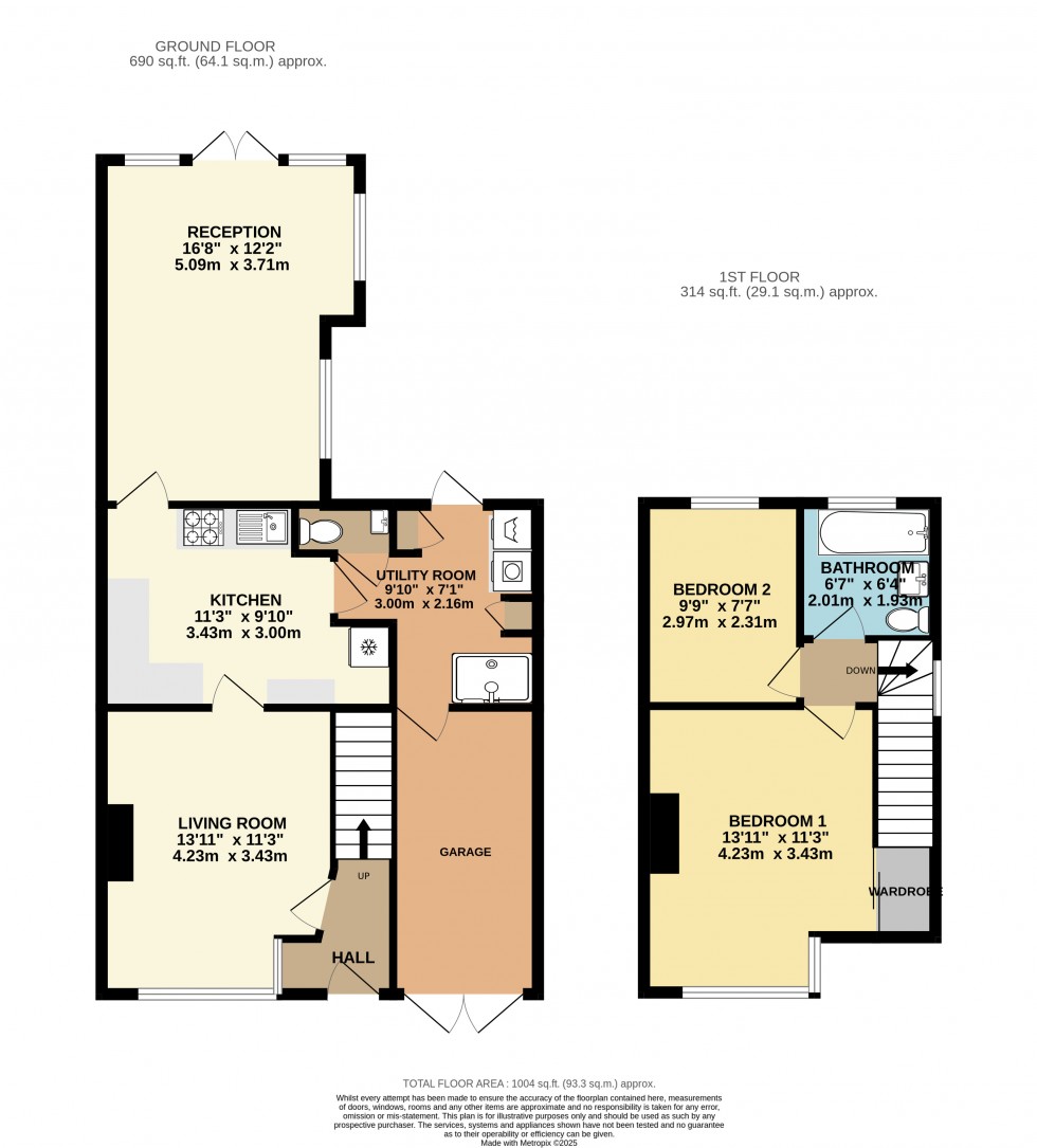 Floorplan for Harrow Road, Feltham, Surrey