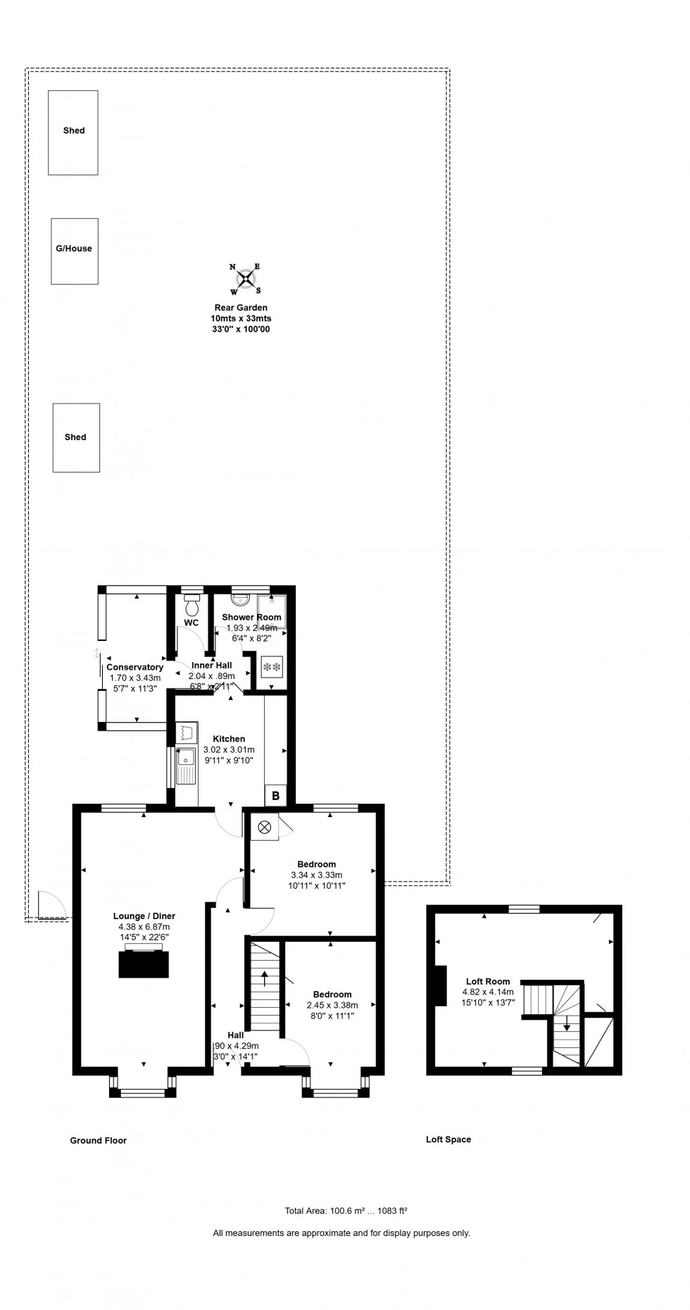 Floorplan for St Pauls Road, Staines-upon-Thames, Surrey