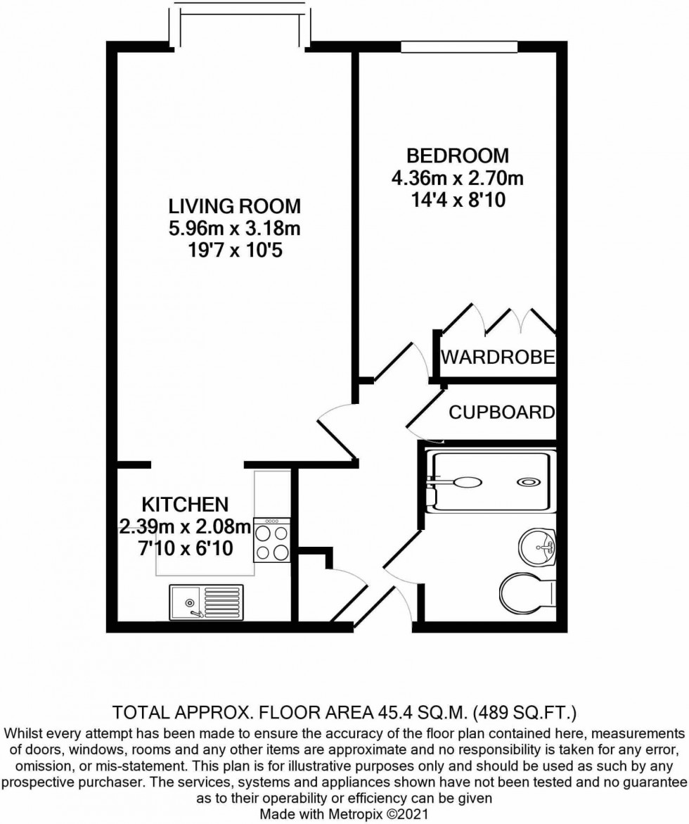 Floorplan for Farm Close, Staines-upon-Thames, Surrey